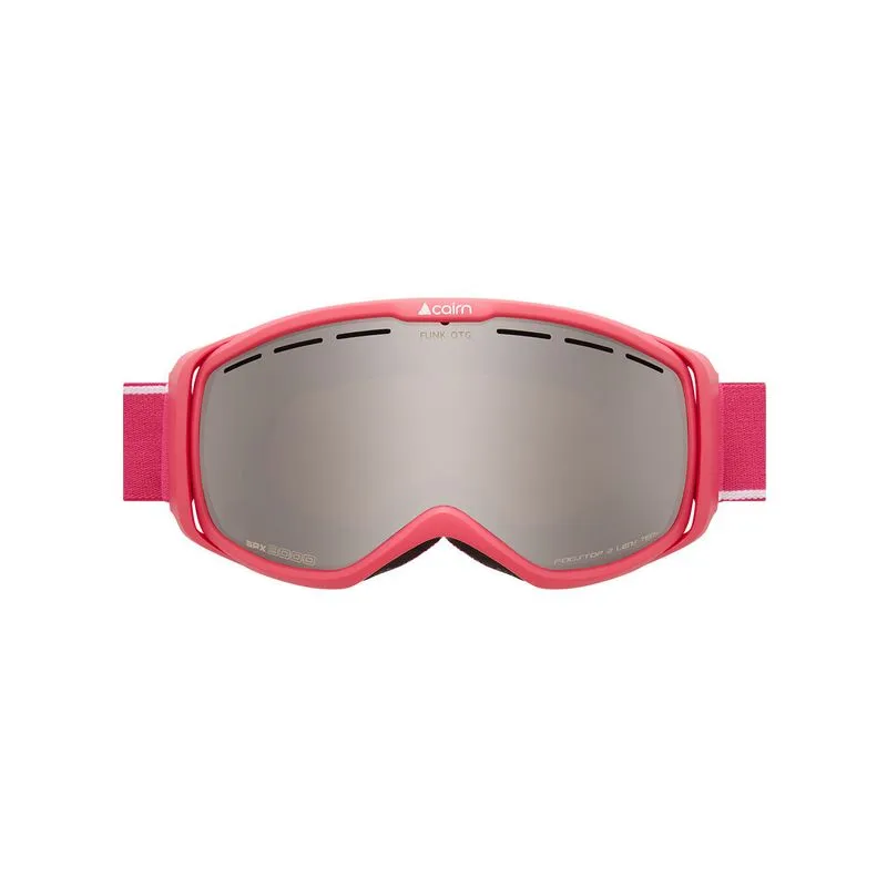 Máscara de esquí Cairn Funk OTG Spx3 (Mat Fuchsia) junior