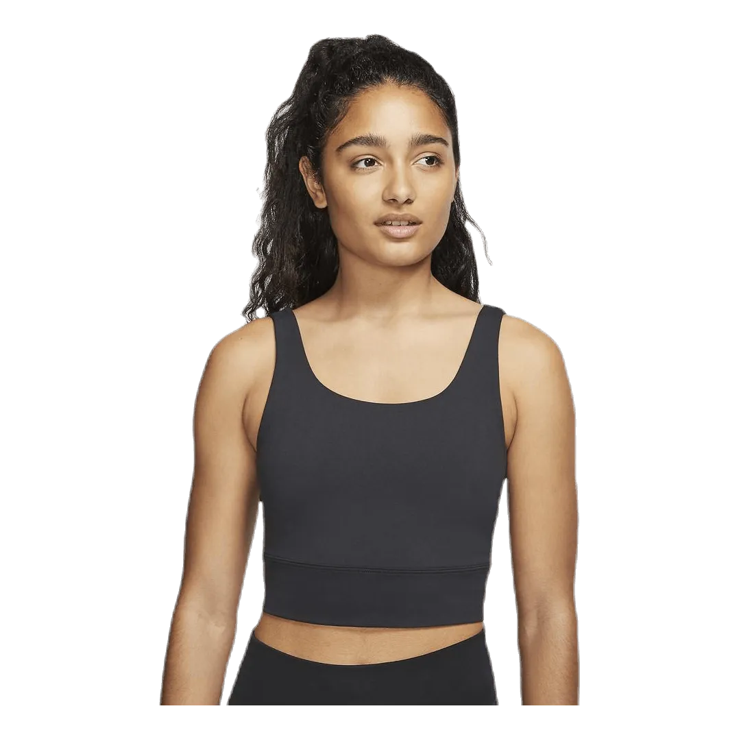 Nike Nike Yoga Luxe Crop Top Black/Grey