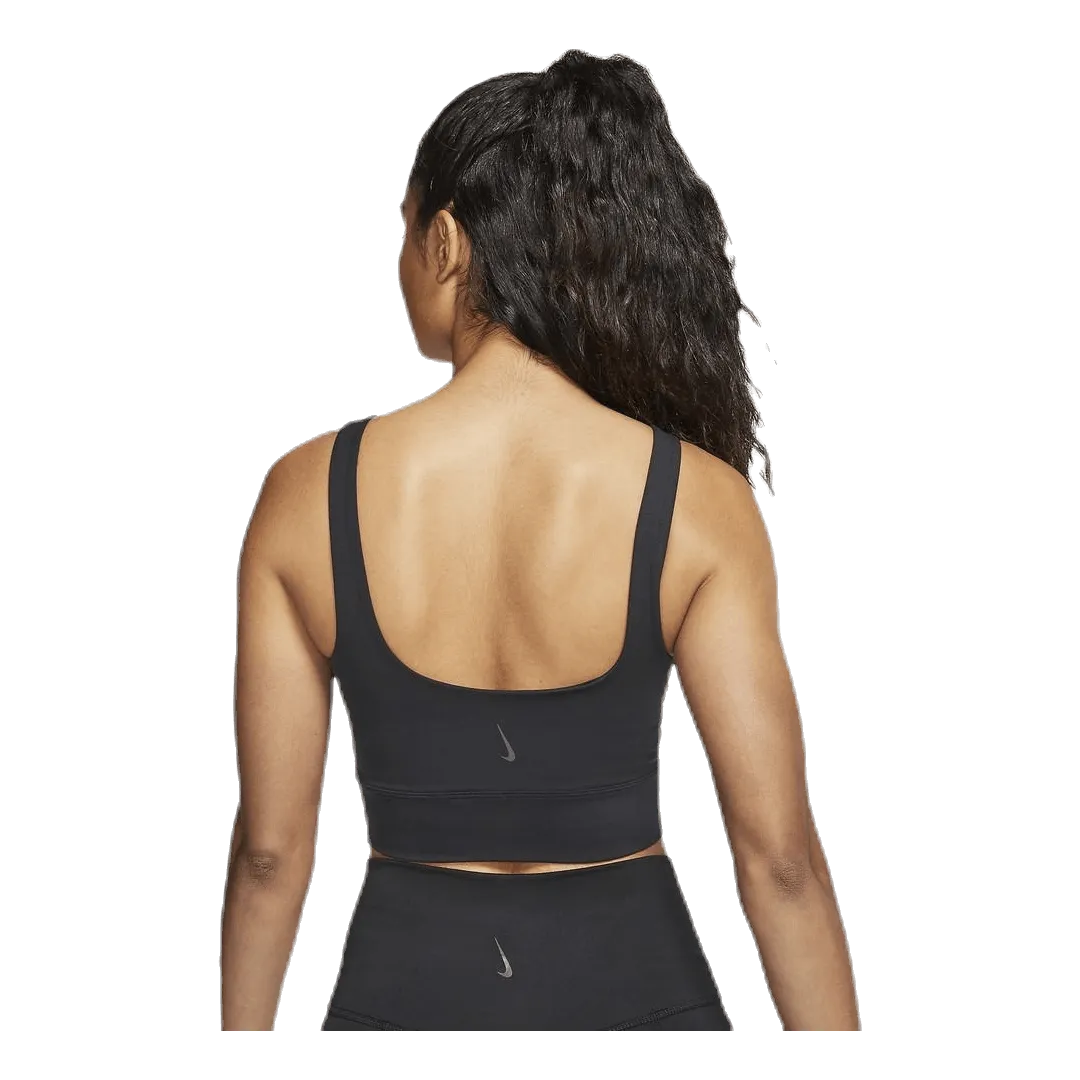 Nike Nike Yoga Luxe Crop Top Black/Grey
