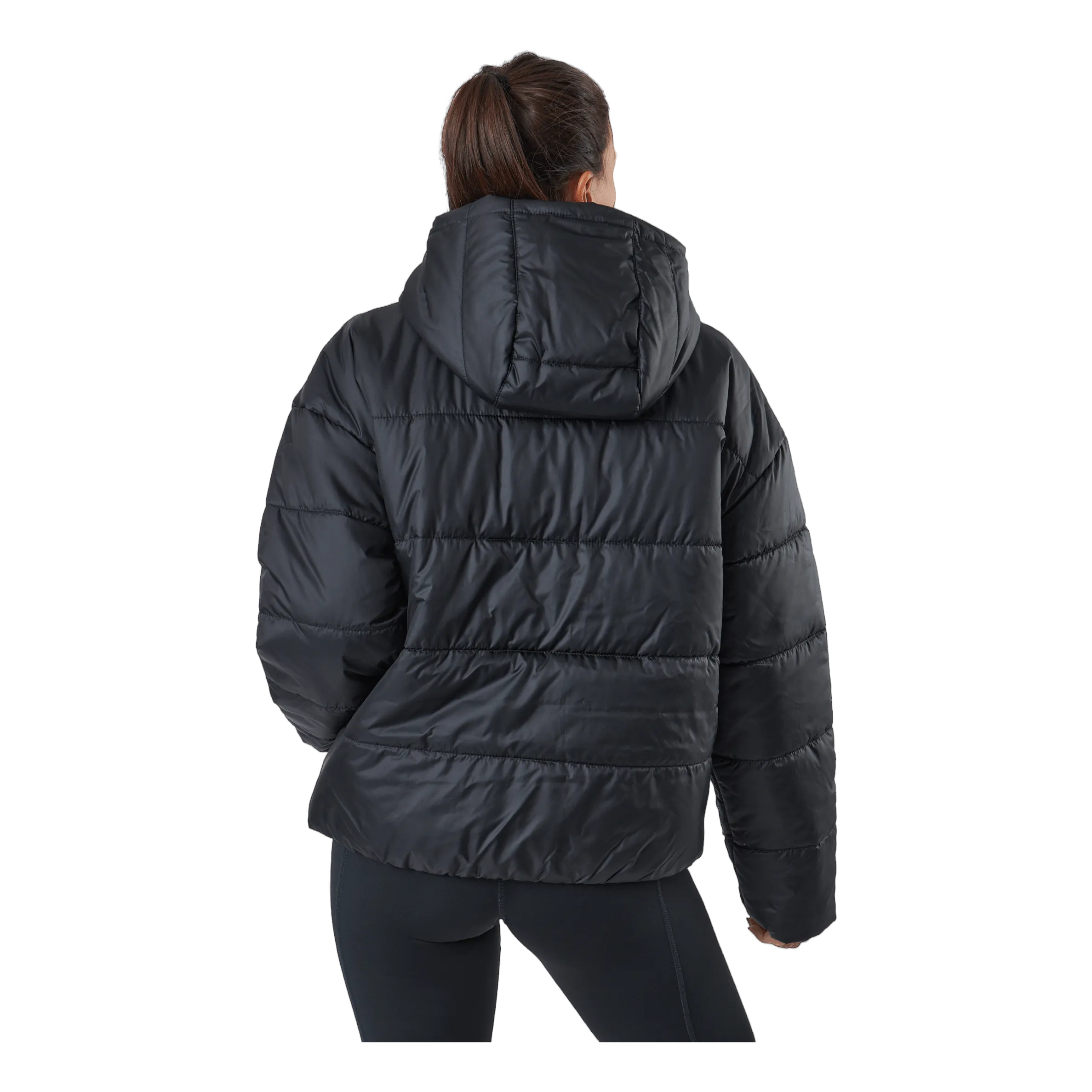 Nike W Nsw Syn Tf Rpl Hd Jkt Black/black/white