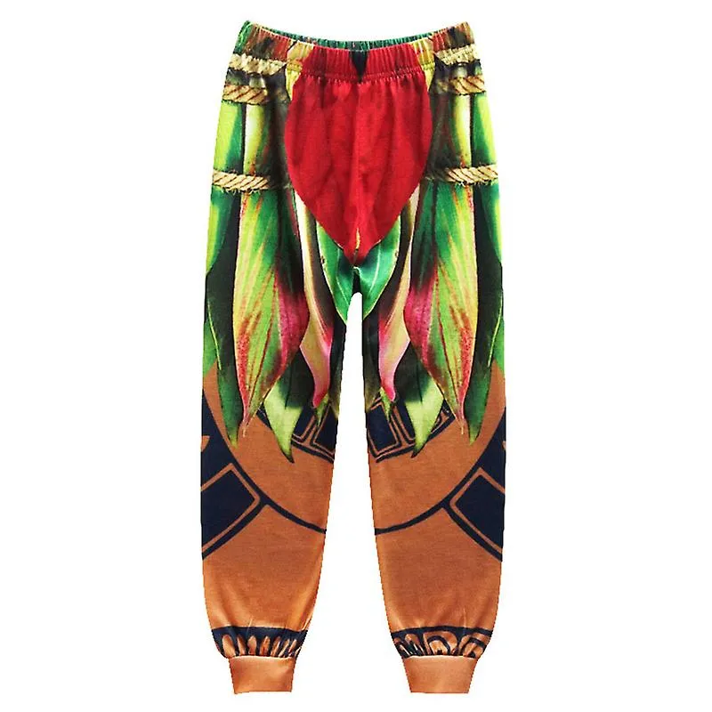 Niños Niños Moana Maui Disfraz Pijamas Pjs Manga Larga Ropa de Dormir Maui Tatuaje Pijamas Tops Con Fondos Conjuntos