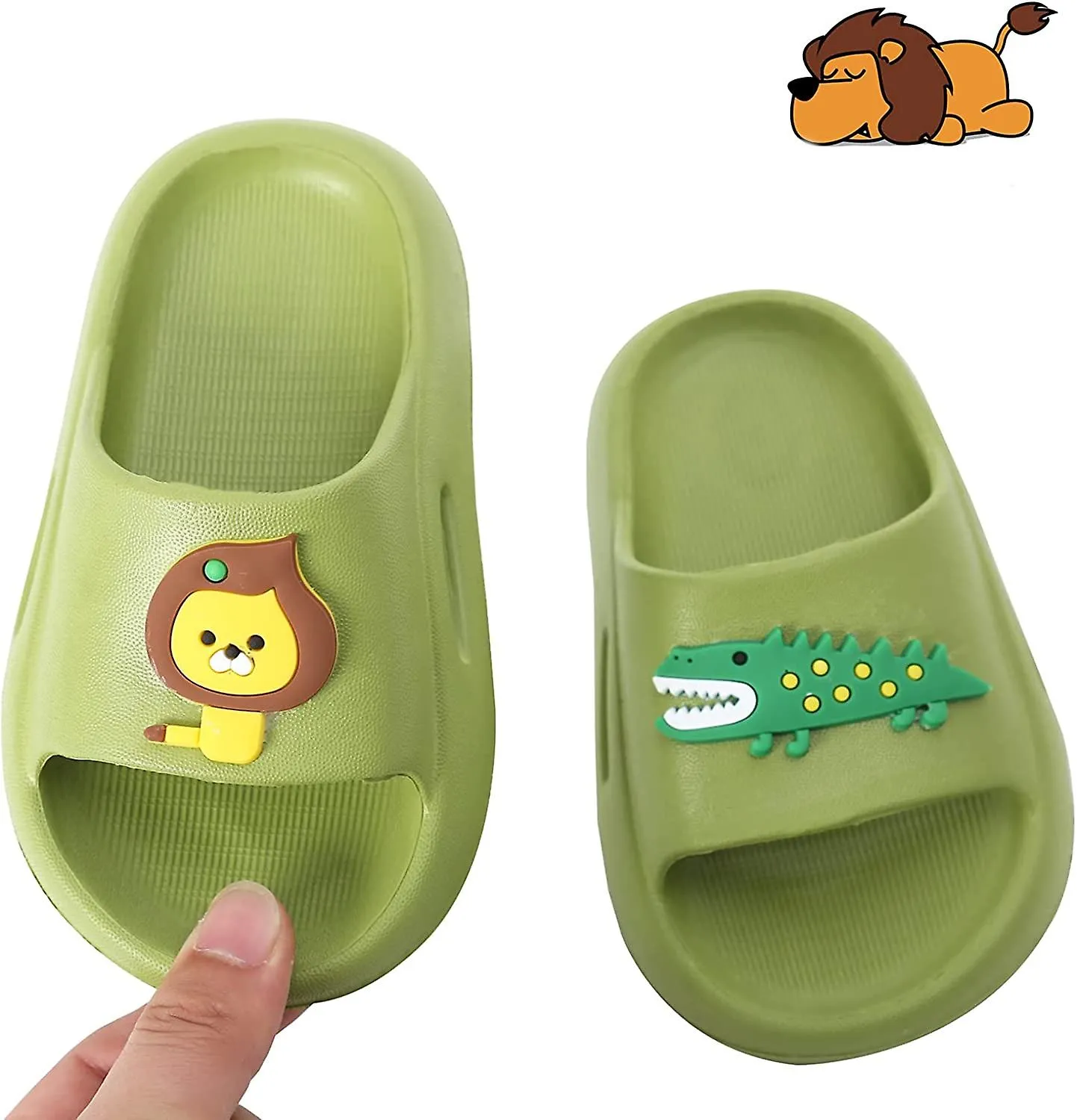 Niños Sandalias de tobogán Lindo agua de playa Chanclas Niños Niñas Ducha Piscina Zapatillas de verano para niños pequeños (zapa