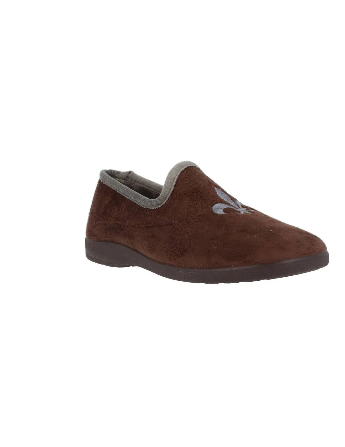 NORTEñAS  ZAPATILLAS COPETE MARRóN FLOR DE LIS