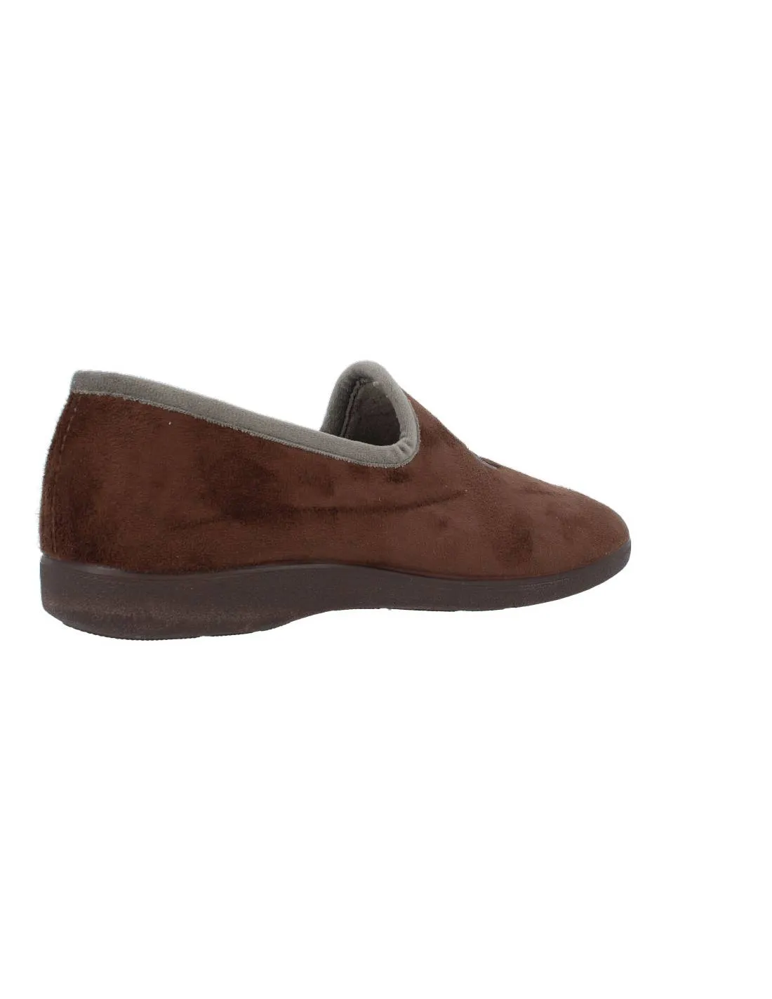 NORTEñAS  ZAPATILLAS COPETE MARRóN FLOR DE LIS