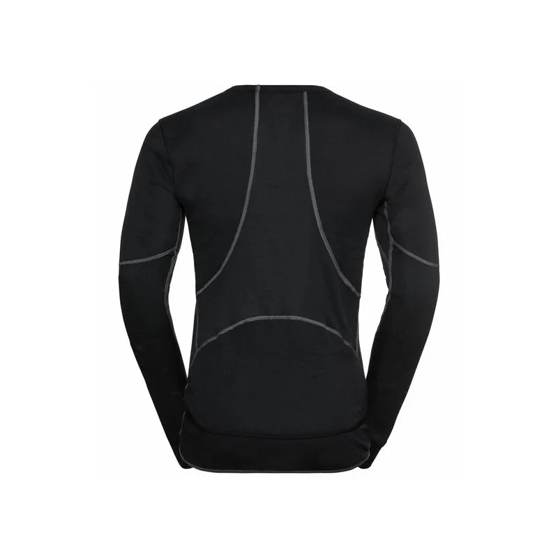 ODLO ACTIVE XWARM ECO CAMISETA DE MANGA LARGA Y CUELLO REDONDO (NEGRO) HOMBRE
