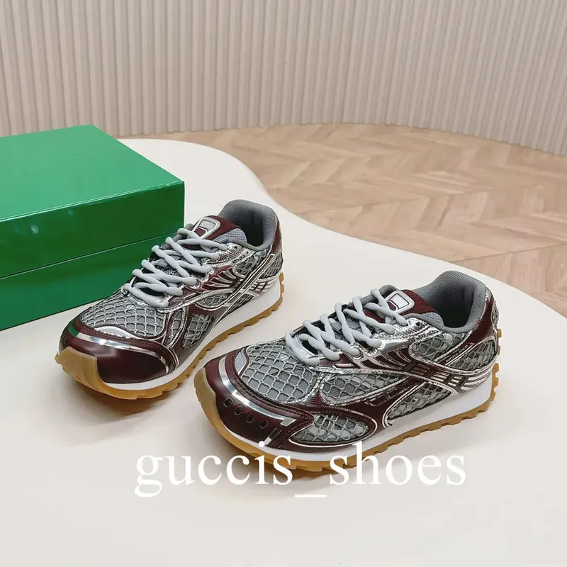 Orbit Sneaker Designer Runner Zapatos casuales Mujeres Menores Luxury Cuero Trainers de cuero Mesh Nylon Faits zapateros con caj