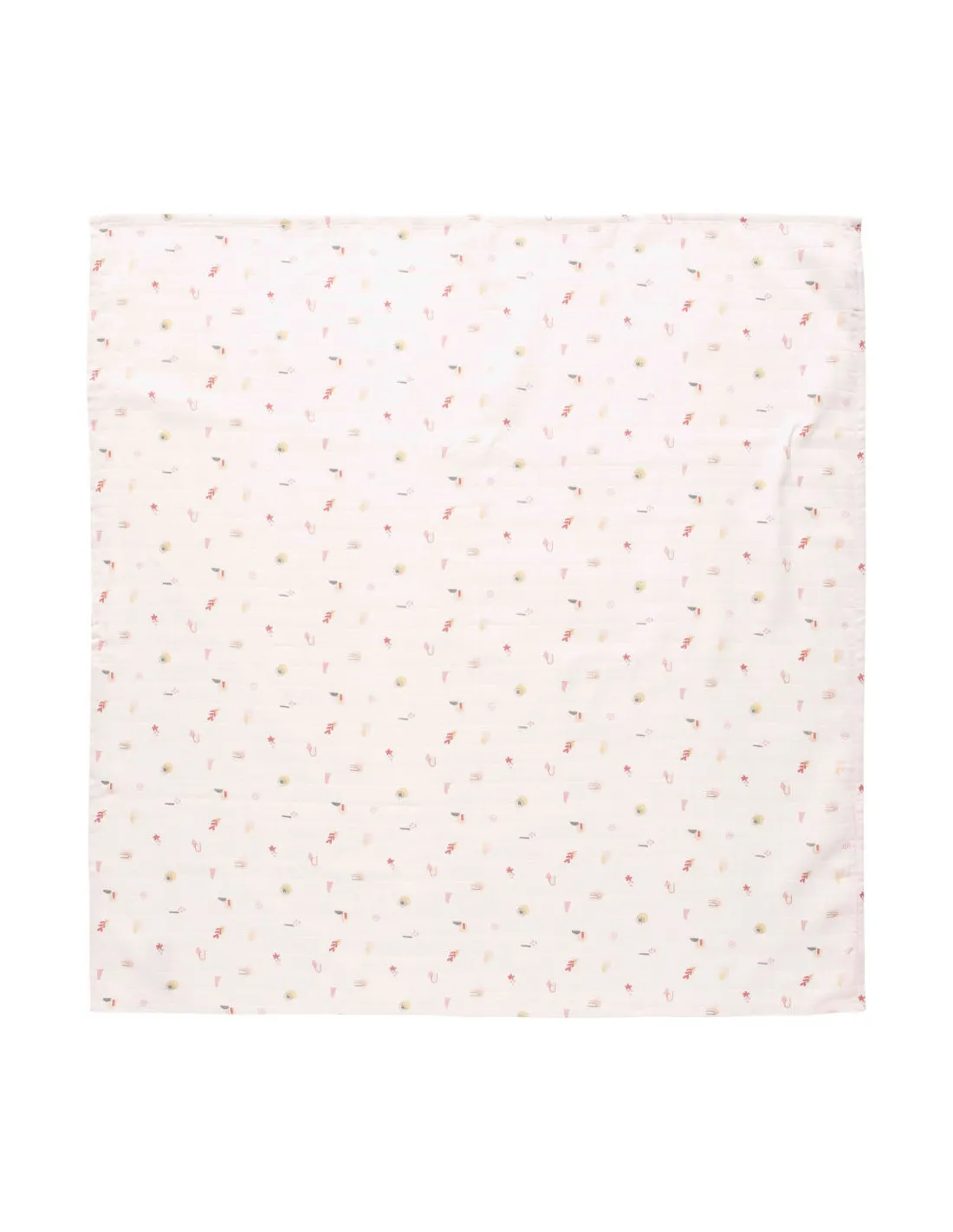 Pack de 3 gasas muselina 70x70 bambú Luma rosa