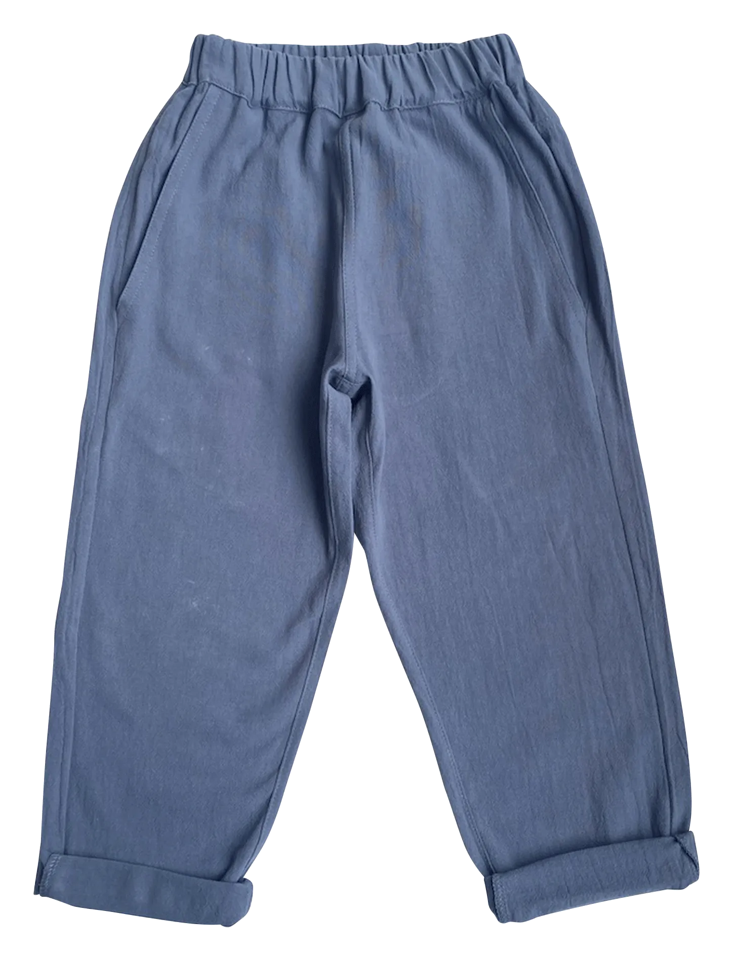 PALAK  PANTALóN RECTO DE ALGODóN EN AZUL