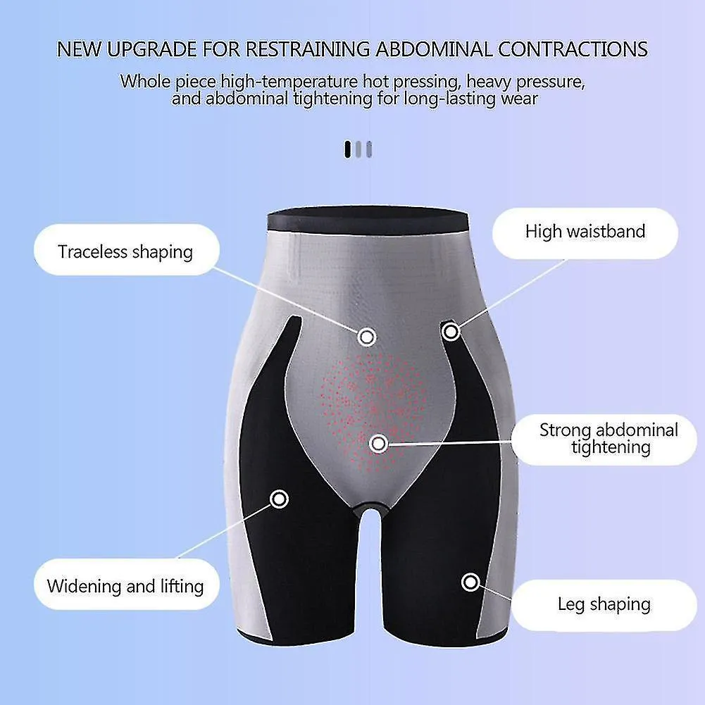 Pantalones de levantamiento de abdomen y cadera Bragas de cintura alta Forma de cintura alta