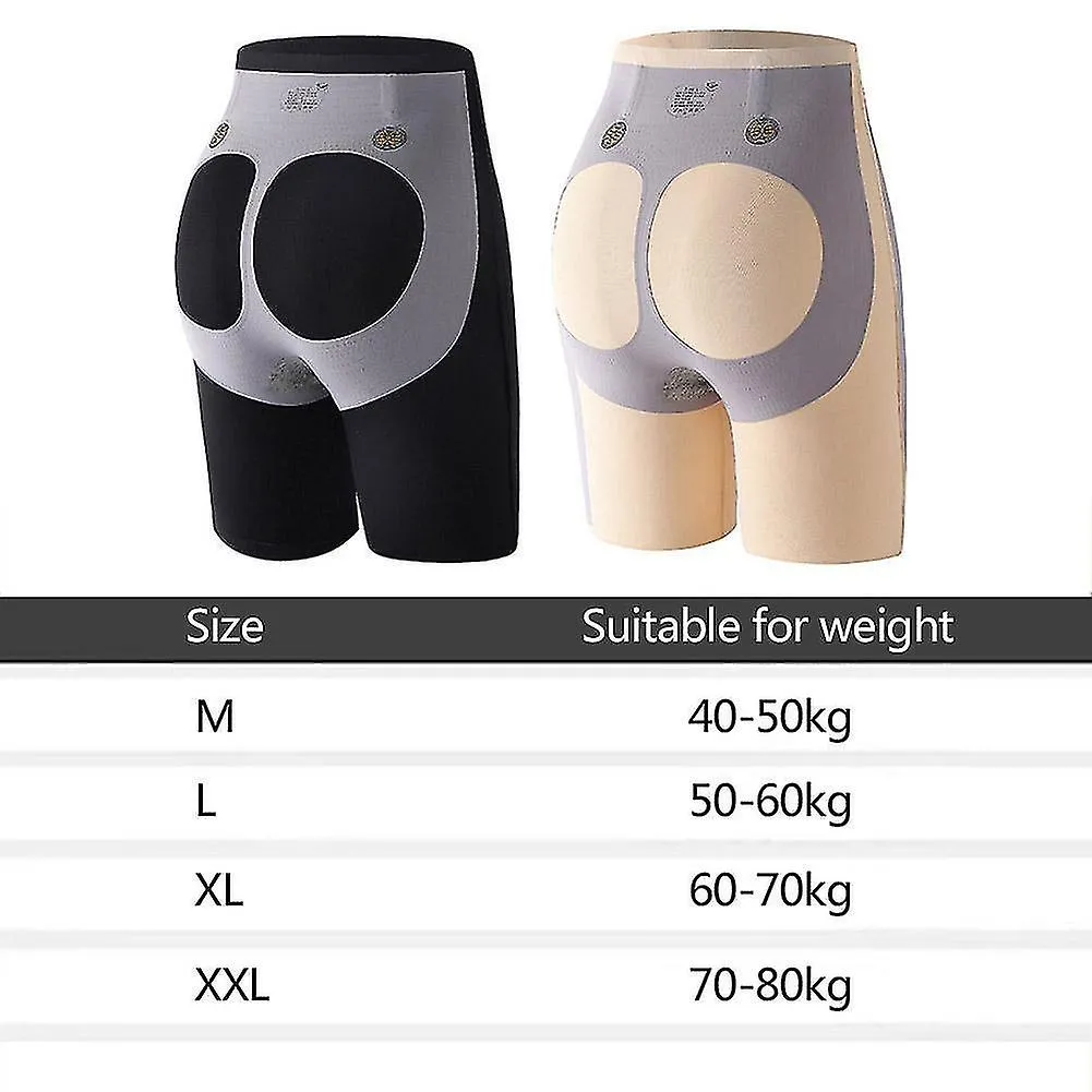 Pantalones de levantamiento de abdomen y cadera Bragas de cintura alta Forma de cintura alta