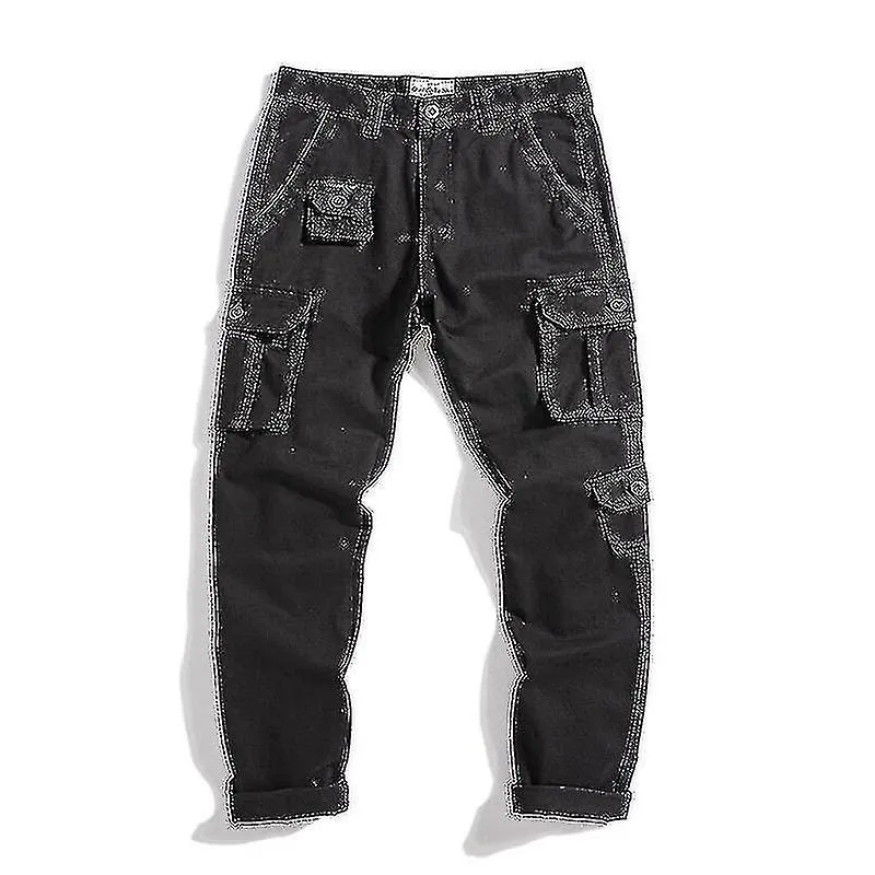 Pantalones de Navidad para hombre Pantalones de camuflaje táctico Pantalones militares Ropa exterior caqui Cargo Verde militar M
