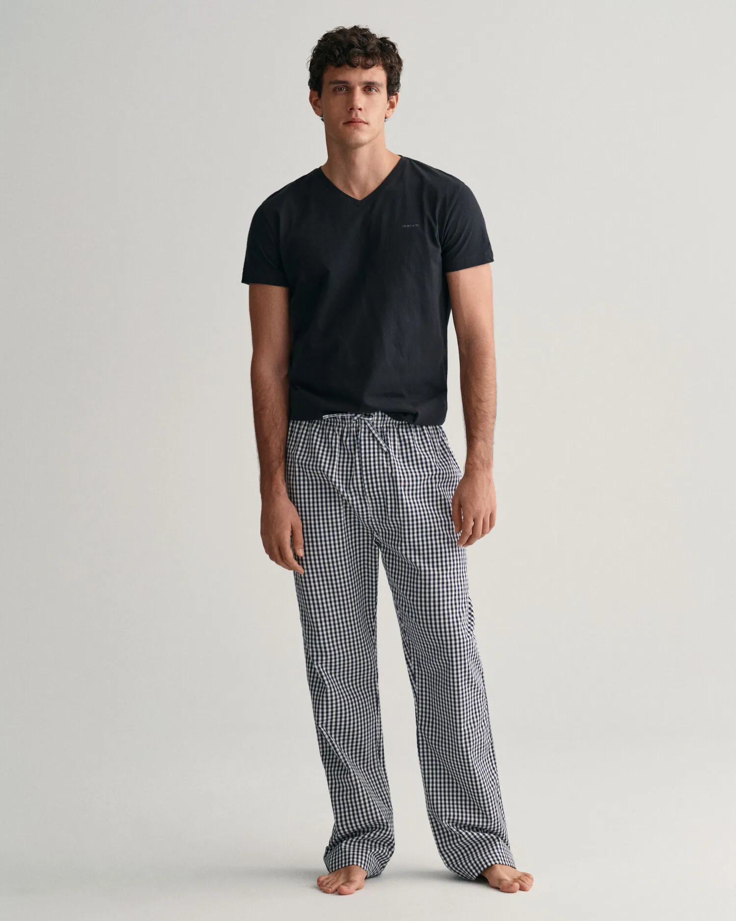 Pantalones de pijama de cuadros Vichy