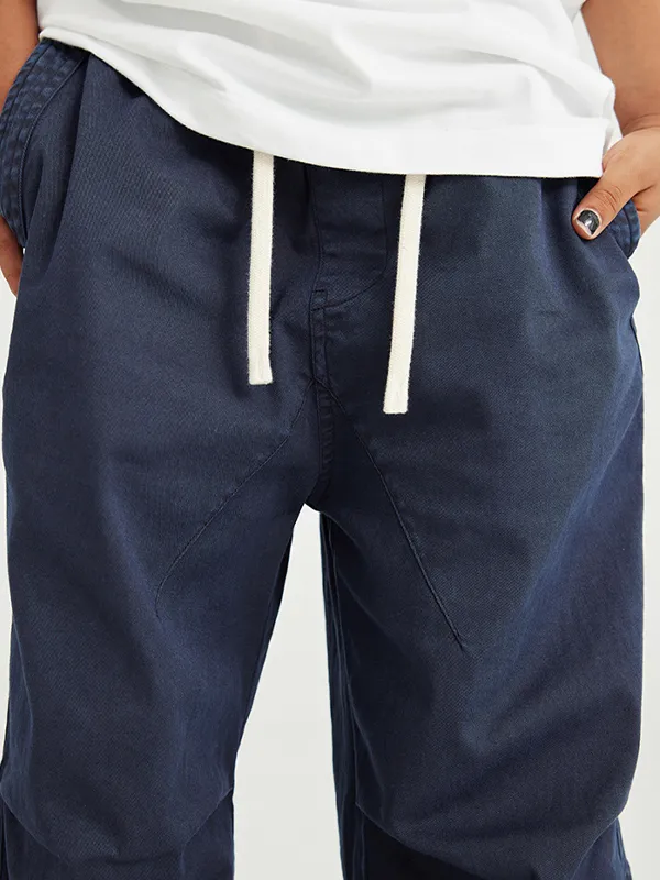 Pantalones deportivos informales sueltos lisos para niñas y adolescentes para niños y niñas