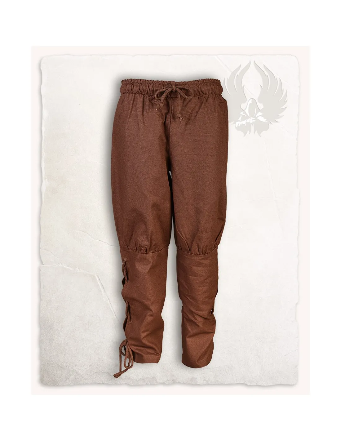 Pantalones medievales para niños modelo Wicky, color marrón
