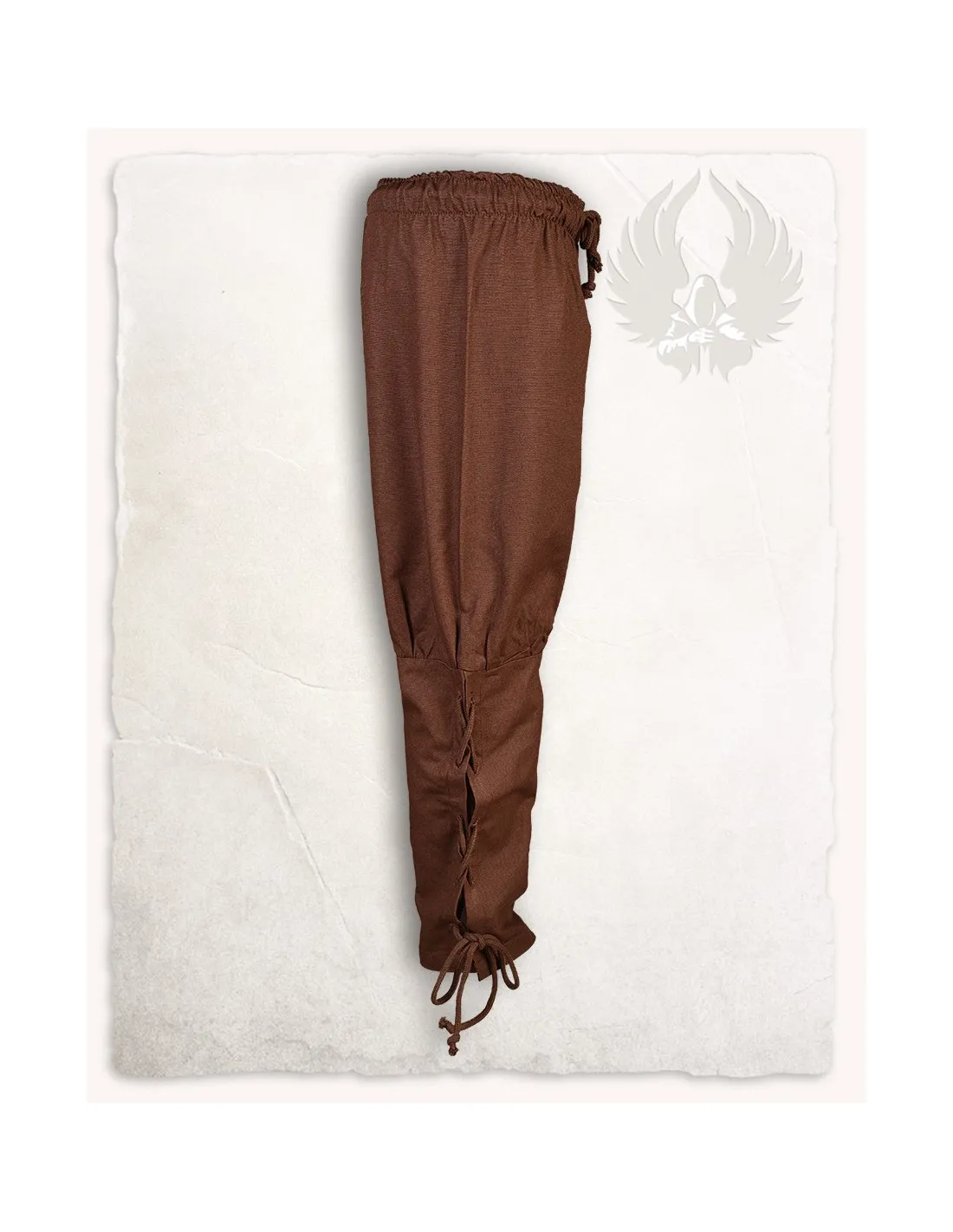 Pantalones medievales para niños modelo Wicky, color marrón