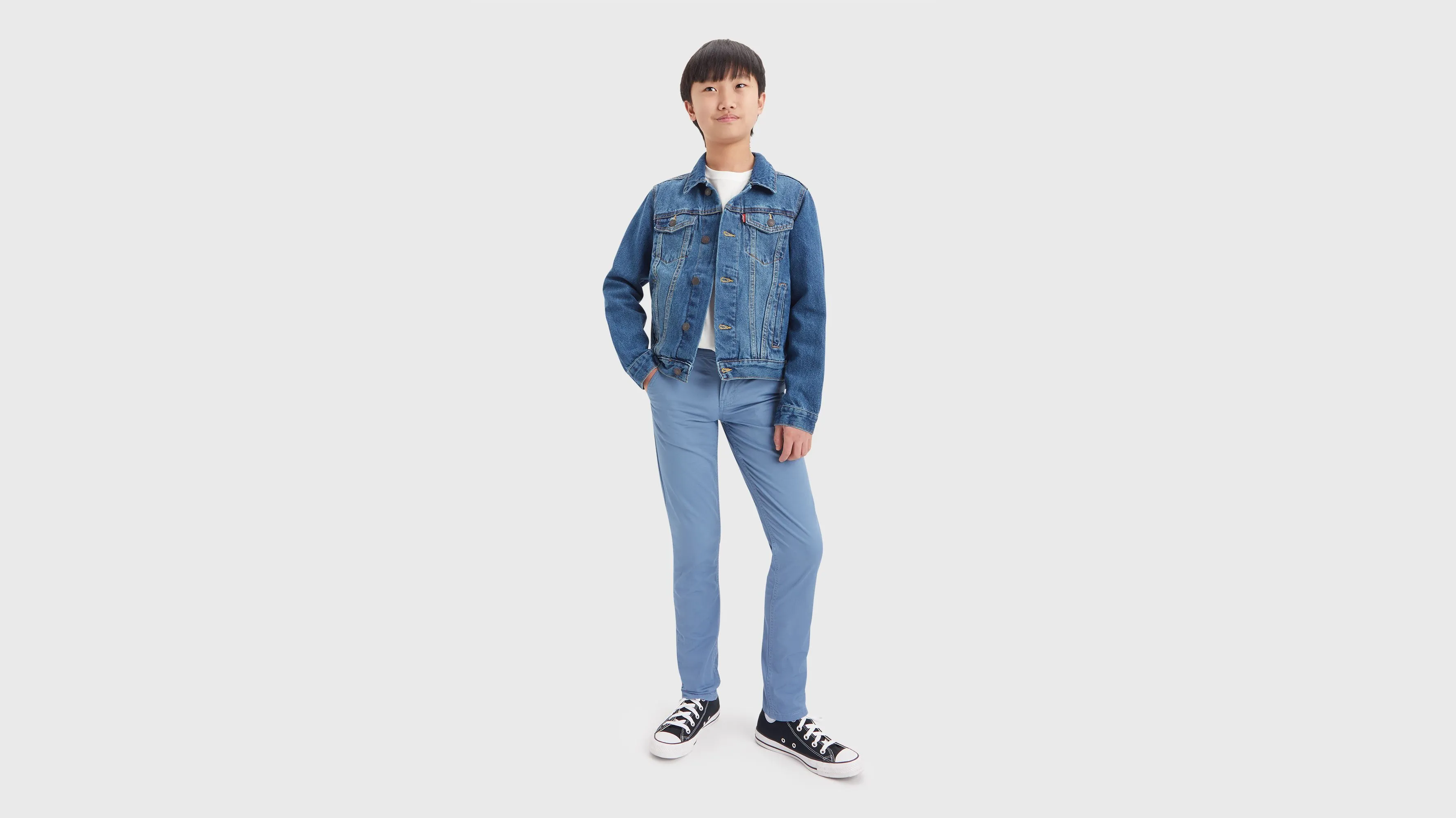 Pantalones Xx Chino Para Adolescentes Standard Taper