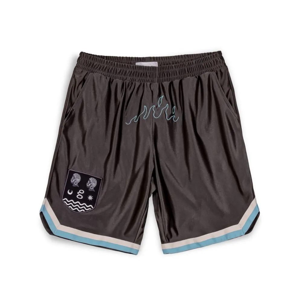 PANTALÓN CORTO GRIMEY FIRE ROUTE  BLACK | SPRING 23