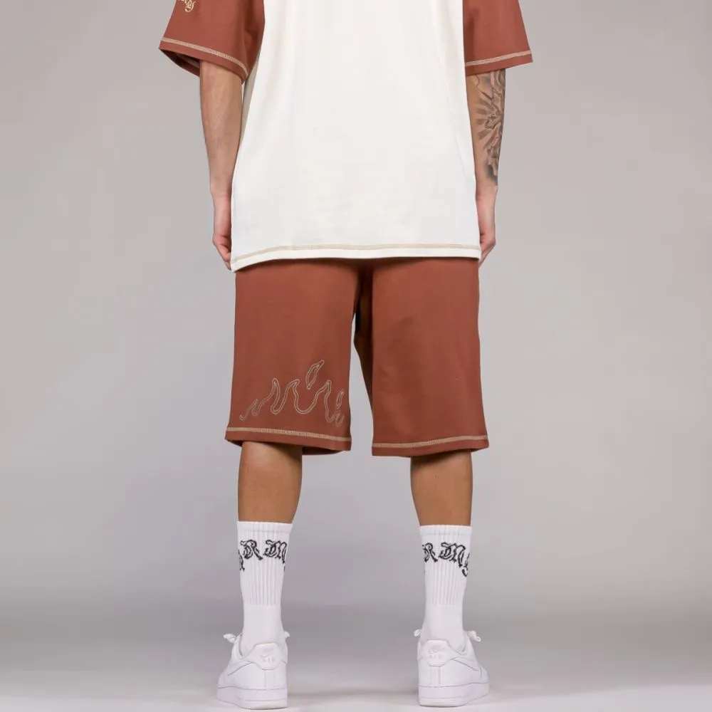 PANTALÓN CORTO GRIMEY FIRE ROUTE  BROWN | SPRING 23