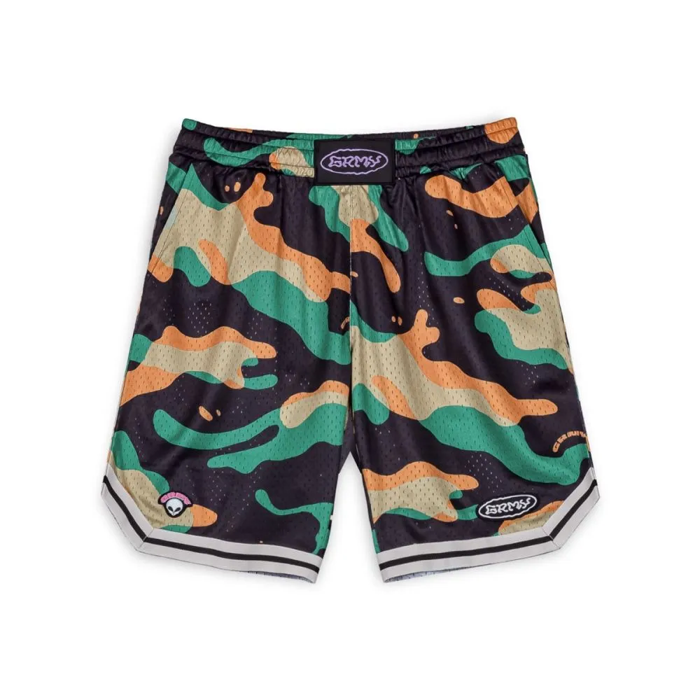 PANTALÓN CORTO GRIMEY UFOLLOW MESH BASKET  BLACK | SPRING 23