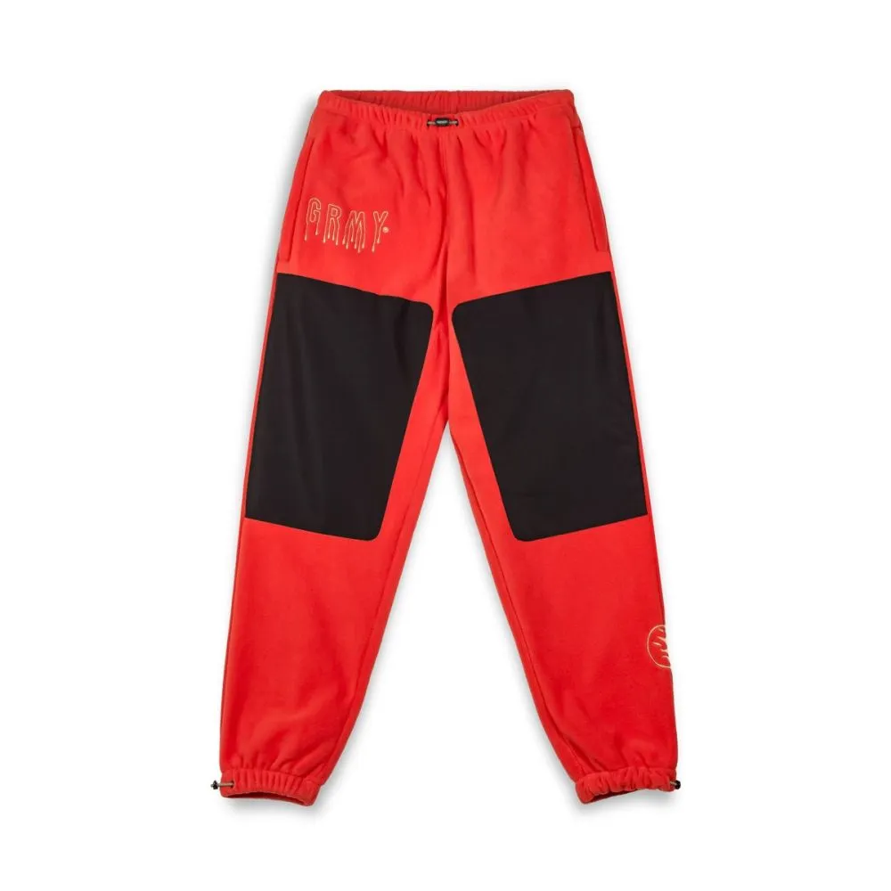 PANTALÓN GRIMEY BACK AT YOU POLAR FLEECE  RED | FW23