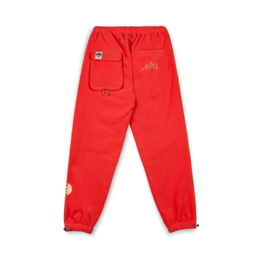 PANTALÓN GRIMEY BACK AT YOU POLAR FLEECE  RED | FW23