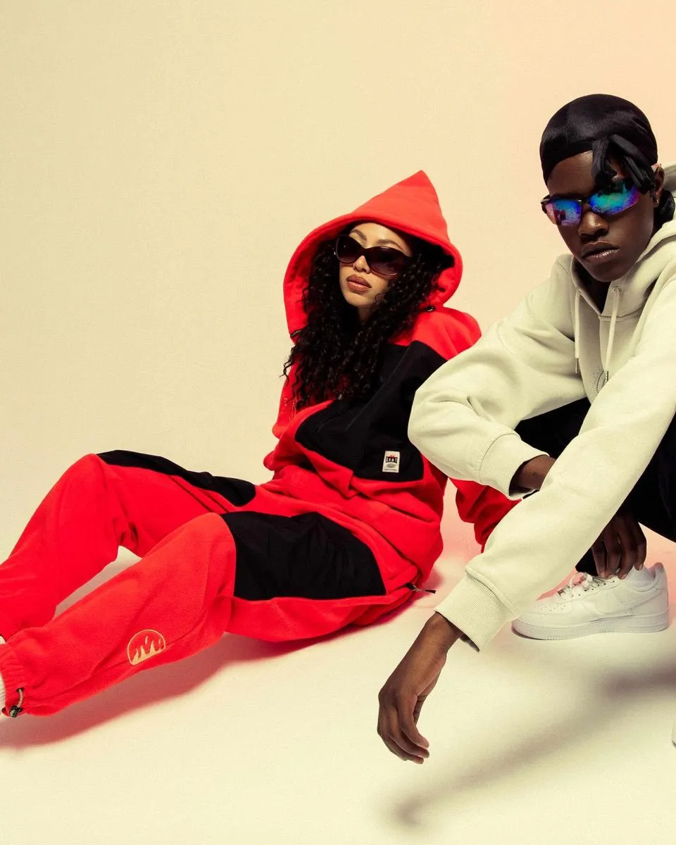 PANTALÓN GRIMEY BACK AT YOU POLAR FLEECE  RED | FW23