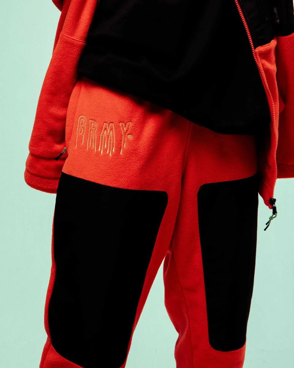 PANTALÓN GRIMEY BACK AT YOU POLAR FLEECE  RED | FW23
