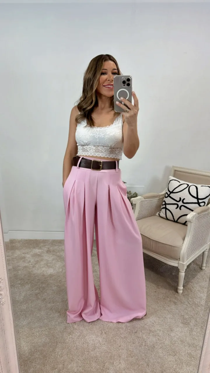 Pantalón Casilda rosa