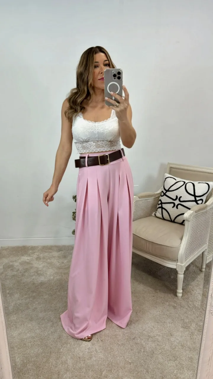 Pantalón Casilda rosa