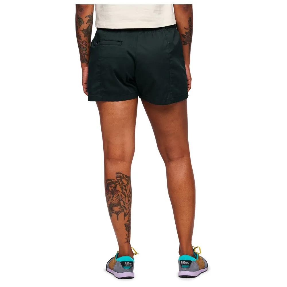 Pantalón corto de escalada Black Diamond W Notion Short Black