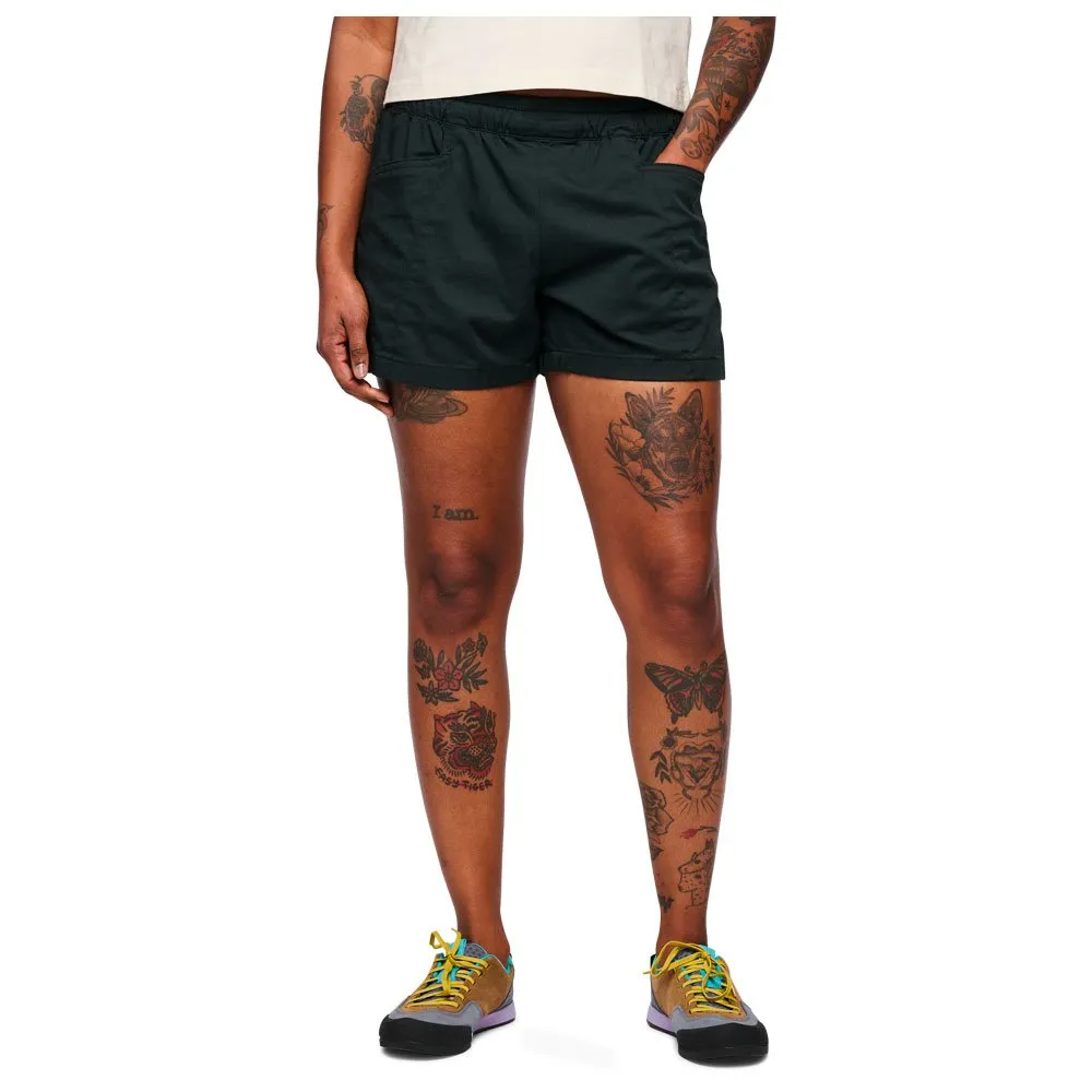 Pantalón corto de escalada Black Diamond W Notion Short Black