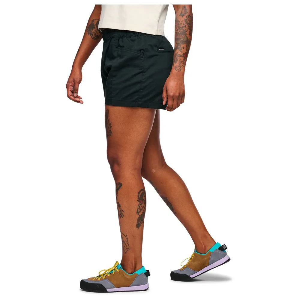 Pantalón corto de escalada Black Diamond W Notion Short Black