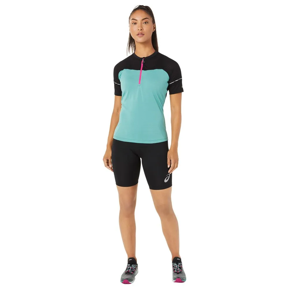 Pantalón corto de trail Asics W Fujitrail Sprinter Performance Black