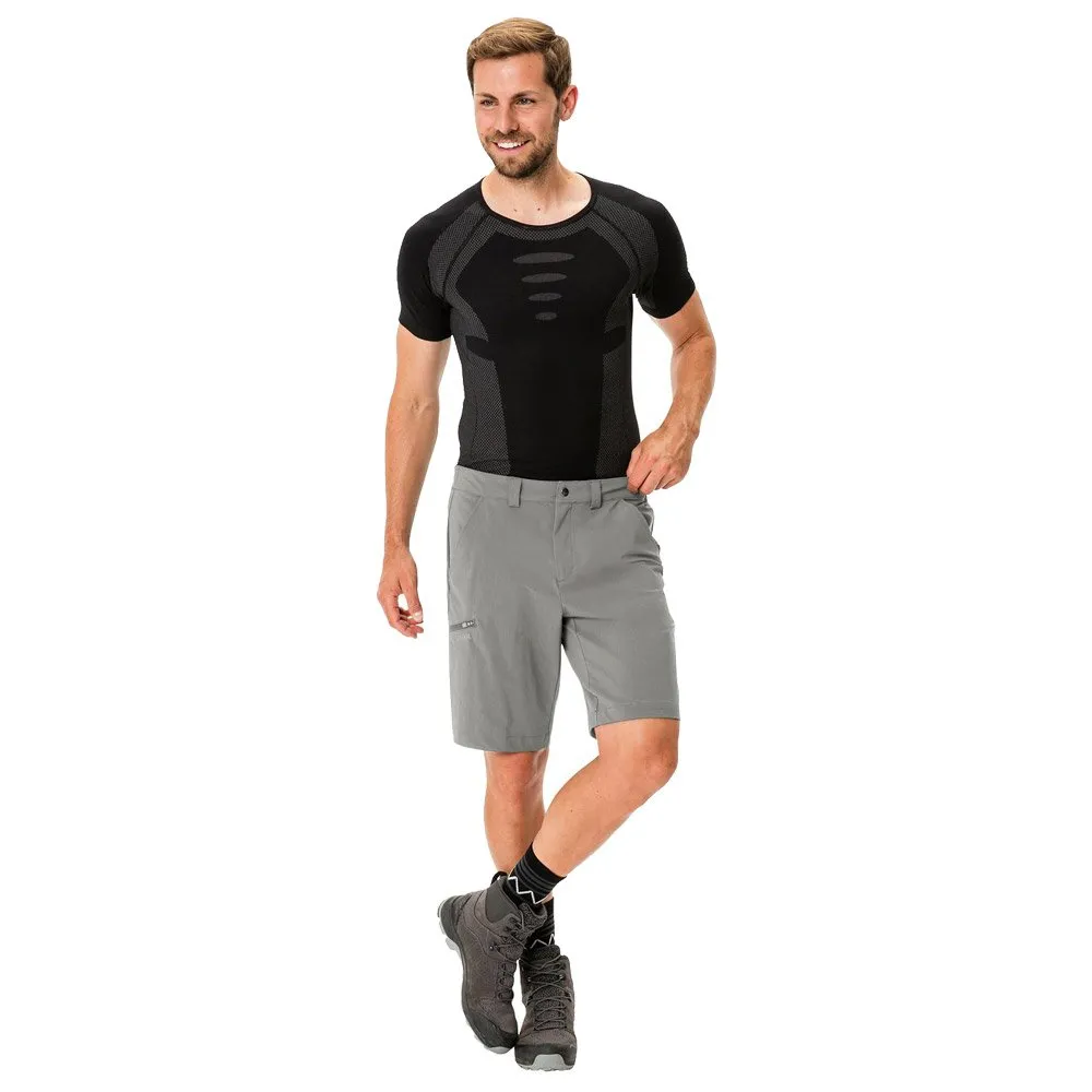 Pantalón corto de trekking Vaude Men's Farley Stretch Bermuda Stone Grey