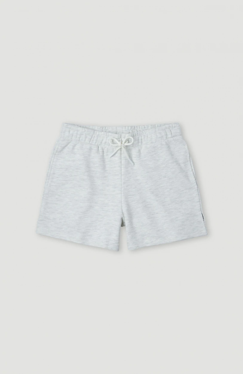Pantalón corto O’NEILL short chándal cintura alta para niña ALL YEAR JOGGER Ref. 3700004 Blanco jaspeado