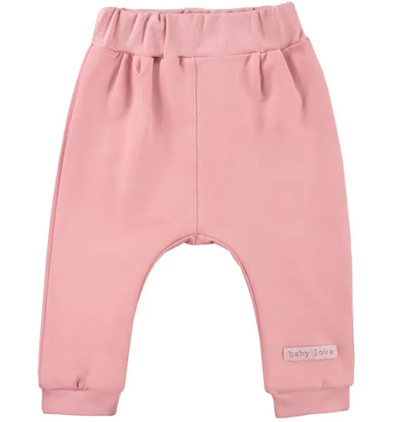 Pantalón de chándal rosa claro para niña colección Sky