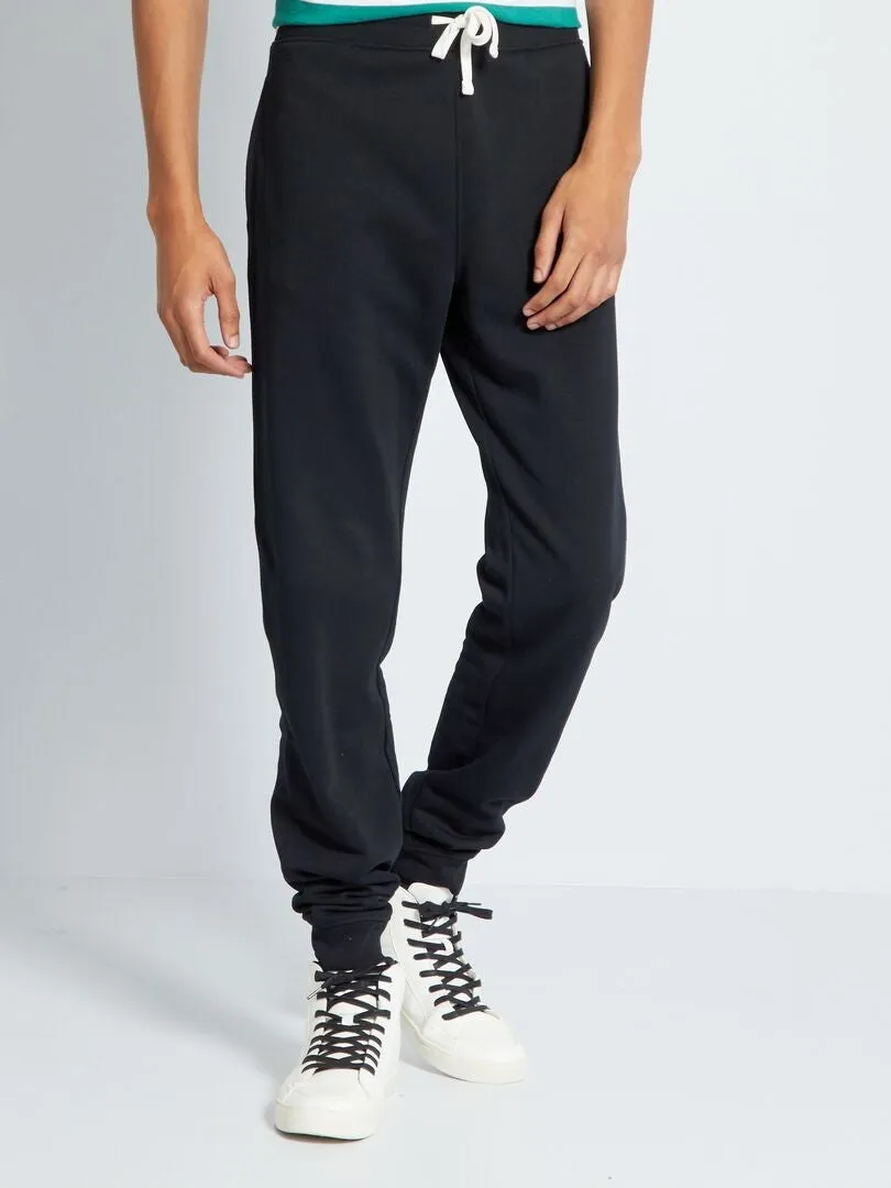 PANTALóN DE FELPA L38 +1,95 M  NEGRO