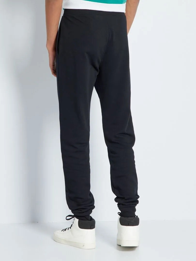 PANTALóN DE FELPA L38 +1,95 M  NEGRO