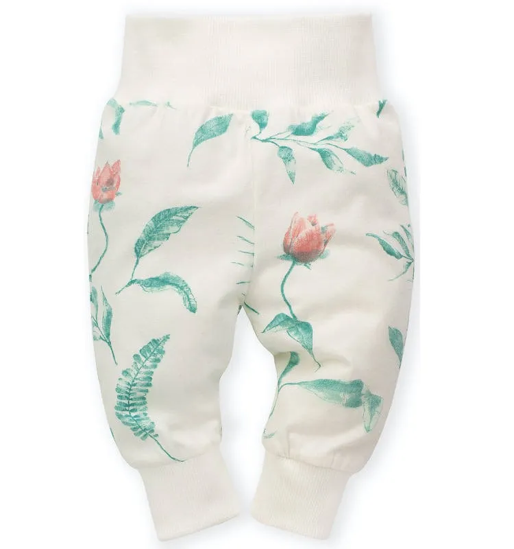 Pantalón de flores para niña colección Spring Light