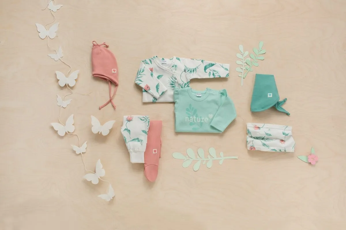 Pantalón de flores para niña colección Spring Light