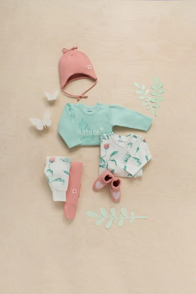 Pantalón de flores para niña colección Spring Light
