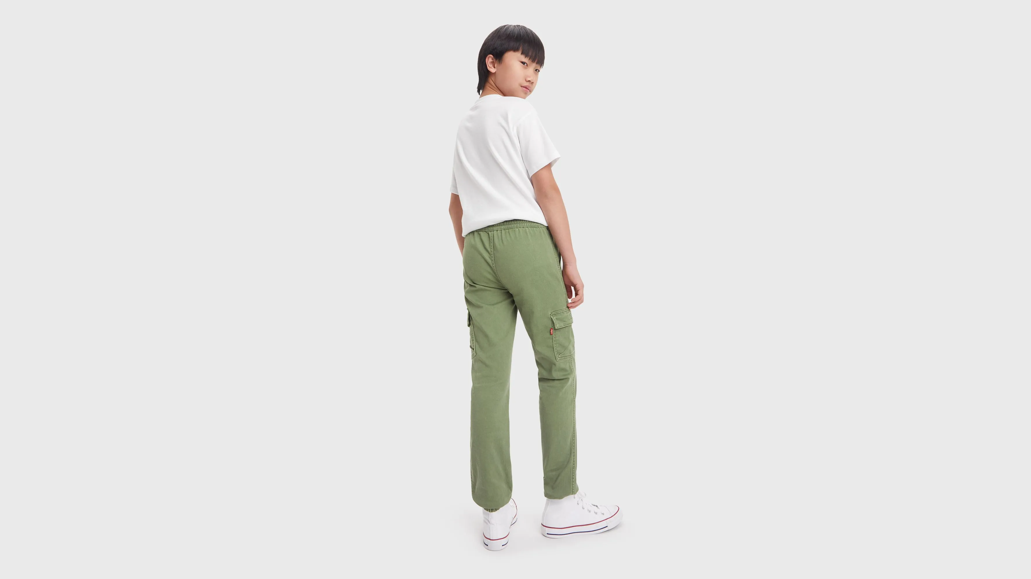 Pantalón Deportivo Cargo Para Adolescentes Relaxed Dobby