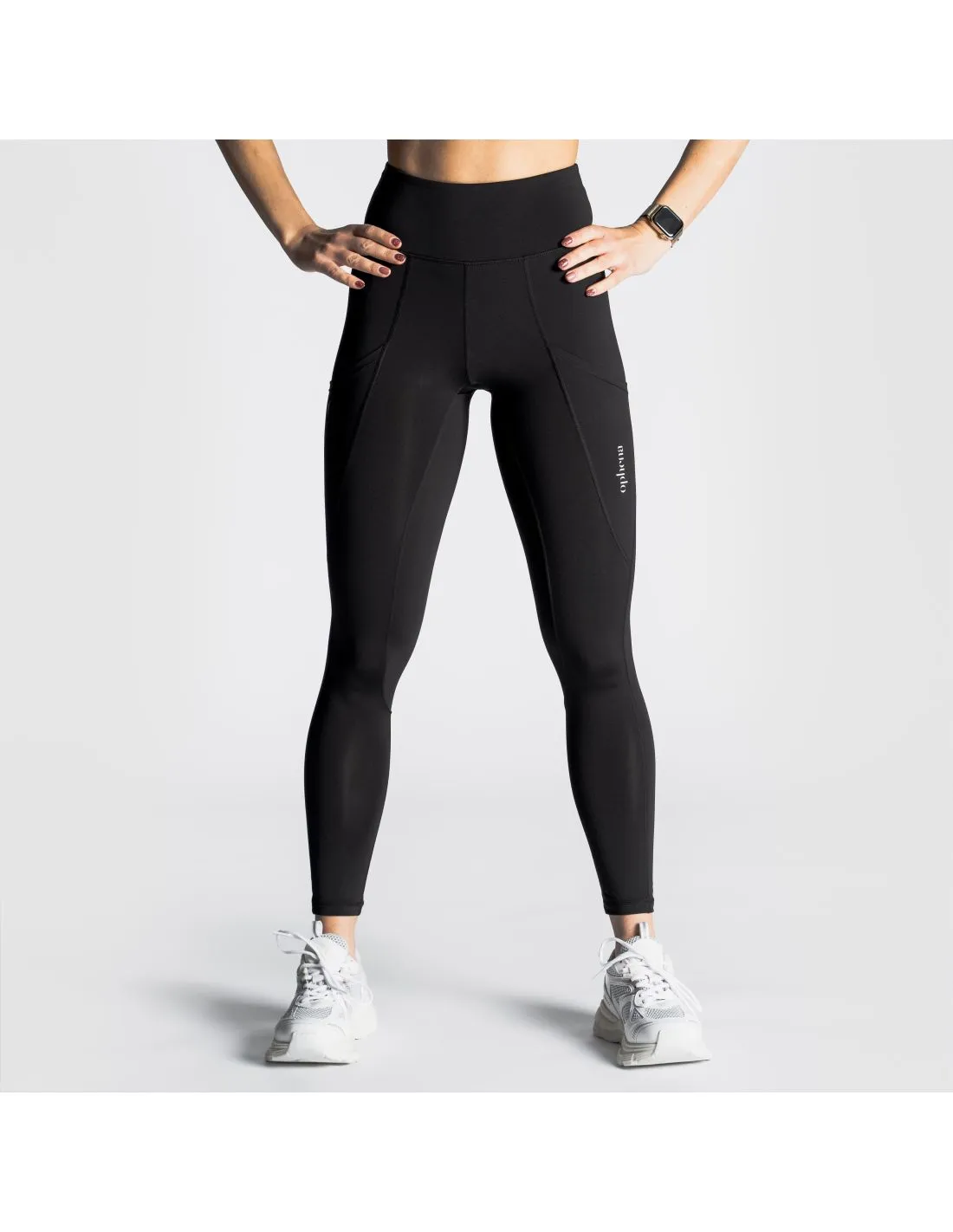 Pantalón Ecuestre sin silicona Ophena Negro