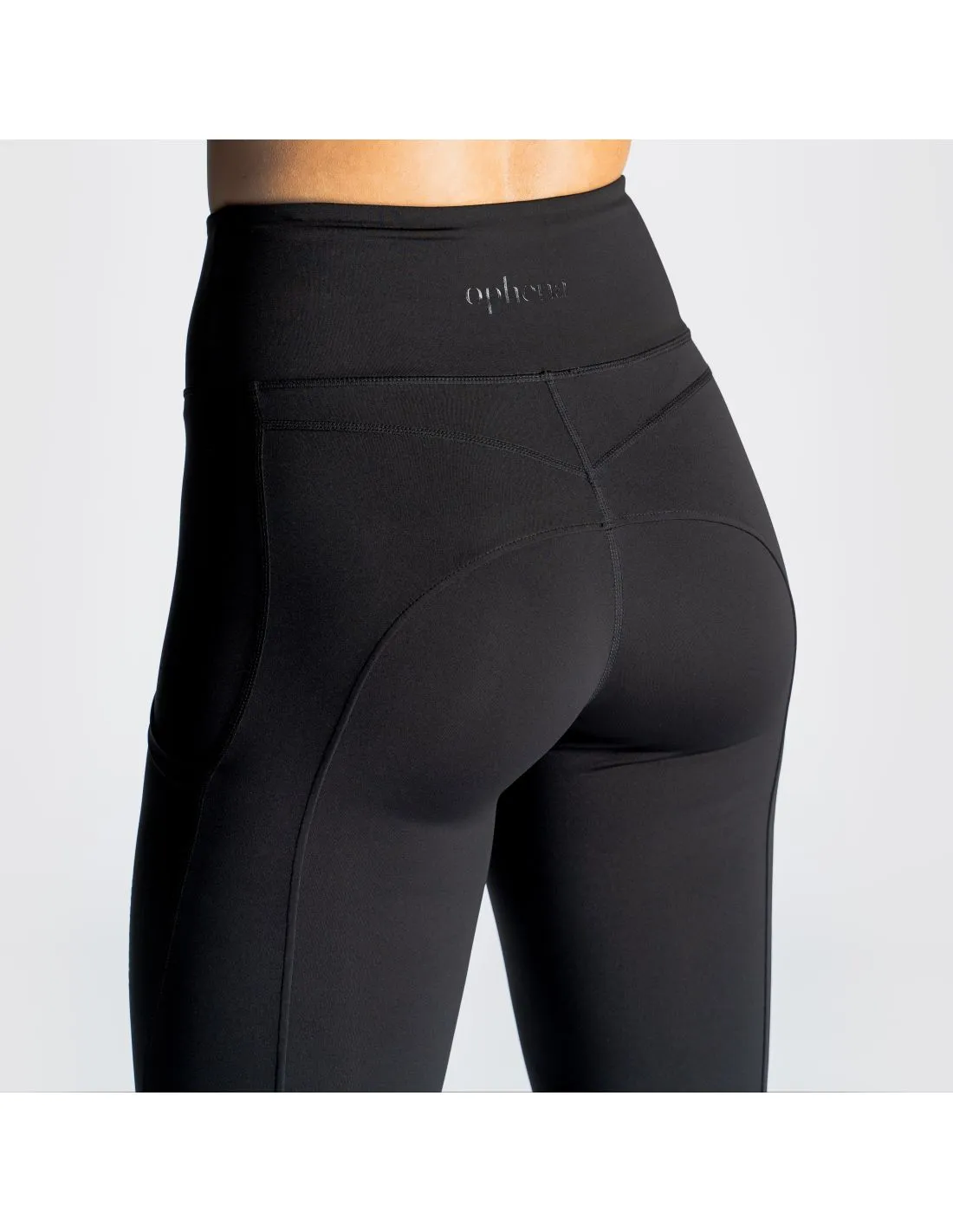 Pantalón Ecuestre sin silicona Ophena Negro