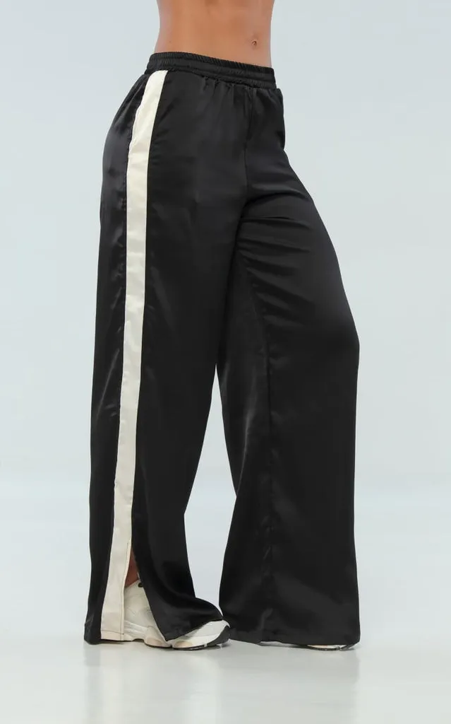 PANTALóN NEGRO CONTRASTE  NAVISSI