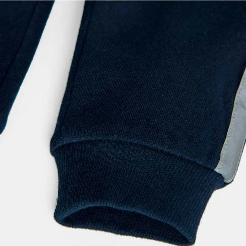 Pantalón niño felpa marino de Bóboli
