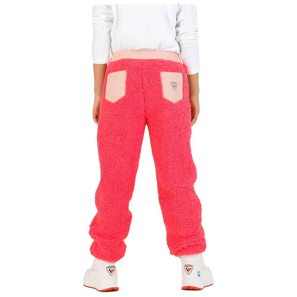 Pantalón Rossignol Junior Fleece Pant Pink Lift