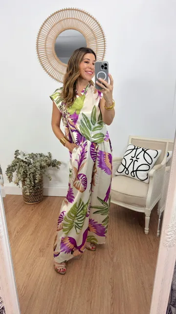 Pantalón Satén Trópico