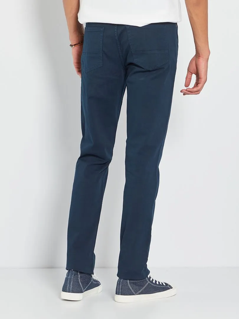 PANTALóN SLIM L36 +1,90 M  AZUL