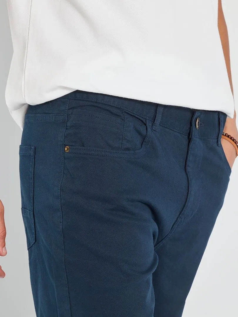 PANTALóN SLIM L36 +1,90 M  AZUL